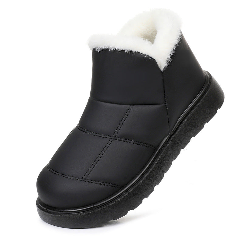 Damen Warmgefütterte Winterstiefel mit rutschfester Sohle EB