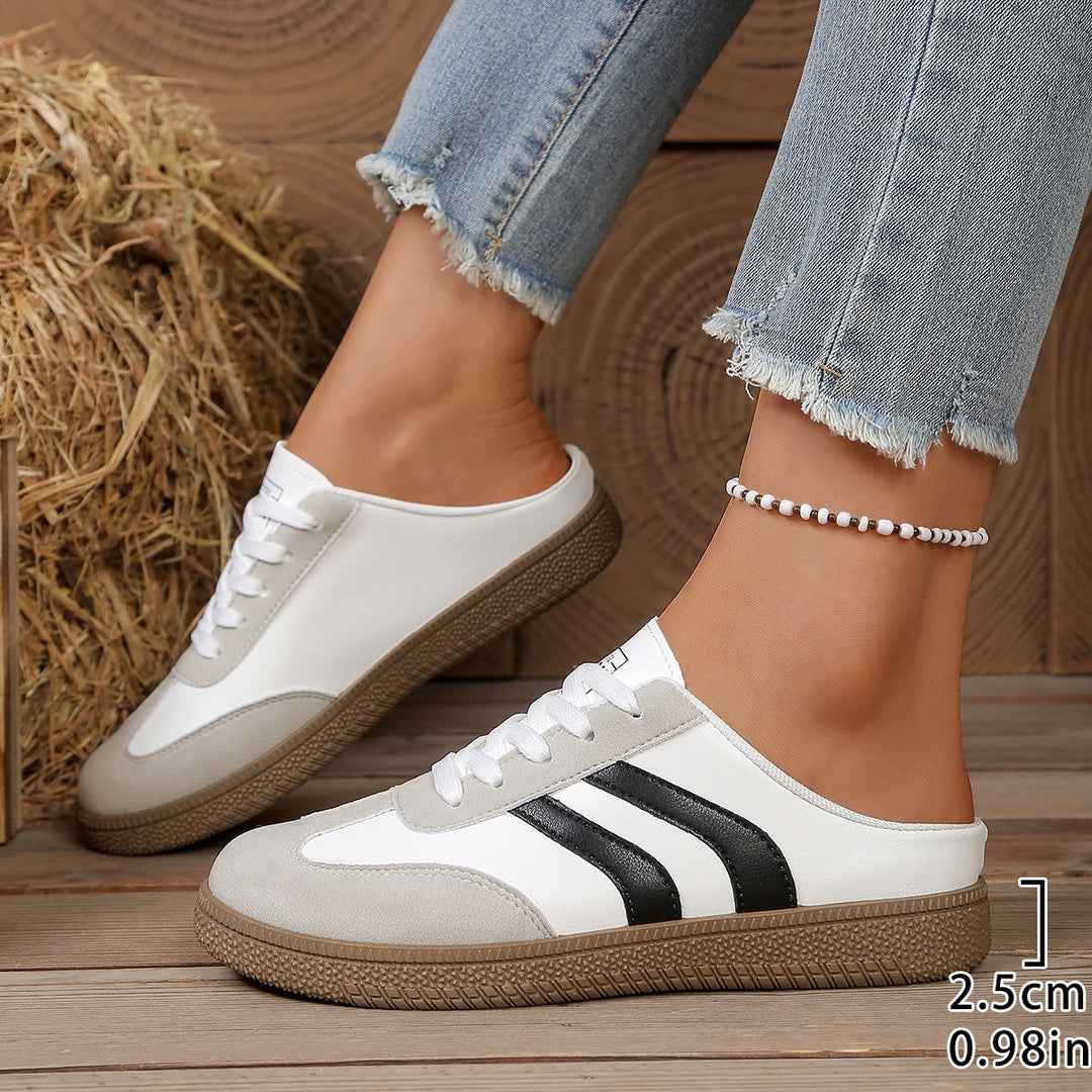 Damen lässige Slipper mit sportlichem Design EB