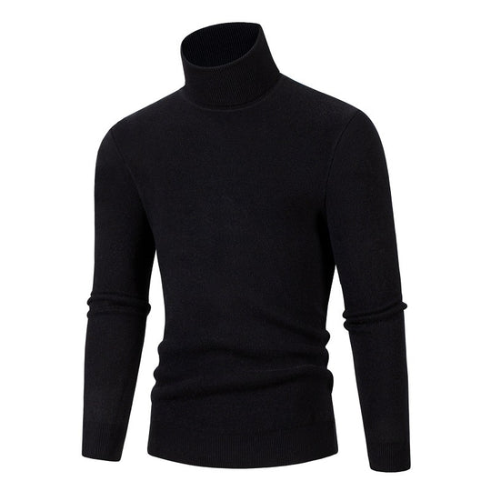 Herren Rollkragenpullover aus weichem Material EB