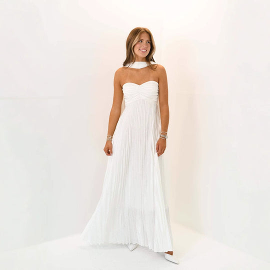 Damen elegante Maxi-Röcke mit Faltenwurf EB