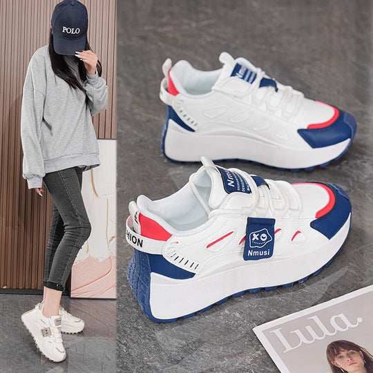 Damen sportliche Sneakers mit extraleichter Laufsohle und atmungsaktivem Obermaterial EB