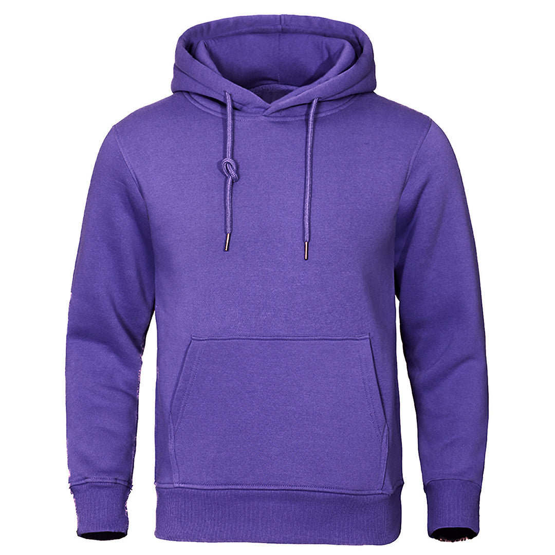 Unisex Premium-Kapuzenpullover mit extra hohem Kragen, Kängurutasche und gebürstetem Innenfutter EB