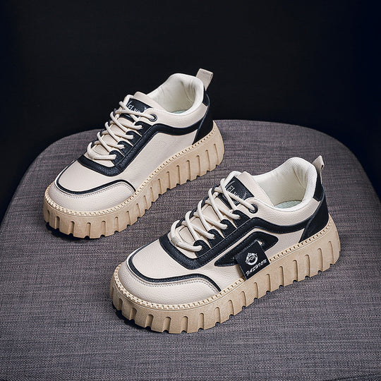 Damen Chunky Sneakers mit trendiger Profilsohle und atmungsaktivem Obermaterial EB
