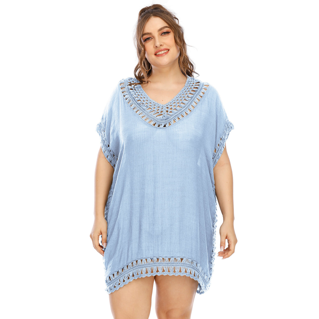 Damen eleganter häkeln Strandüberwurf EB