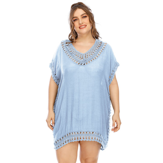 Damen eleganter häkeln Strandüberwurf EB