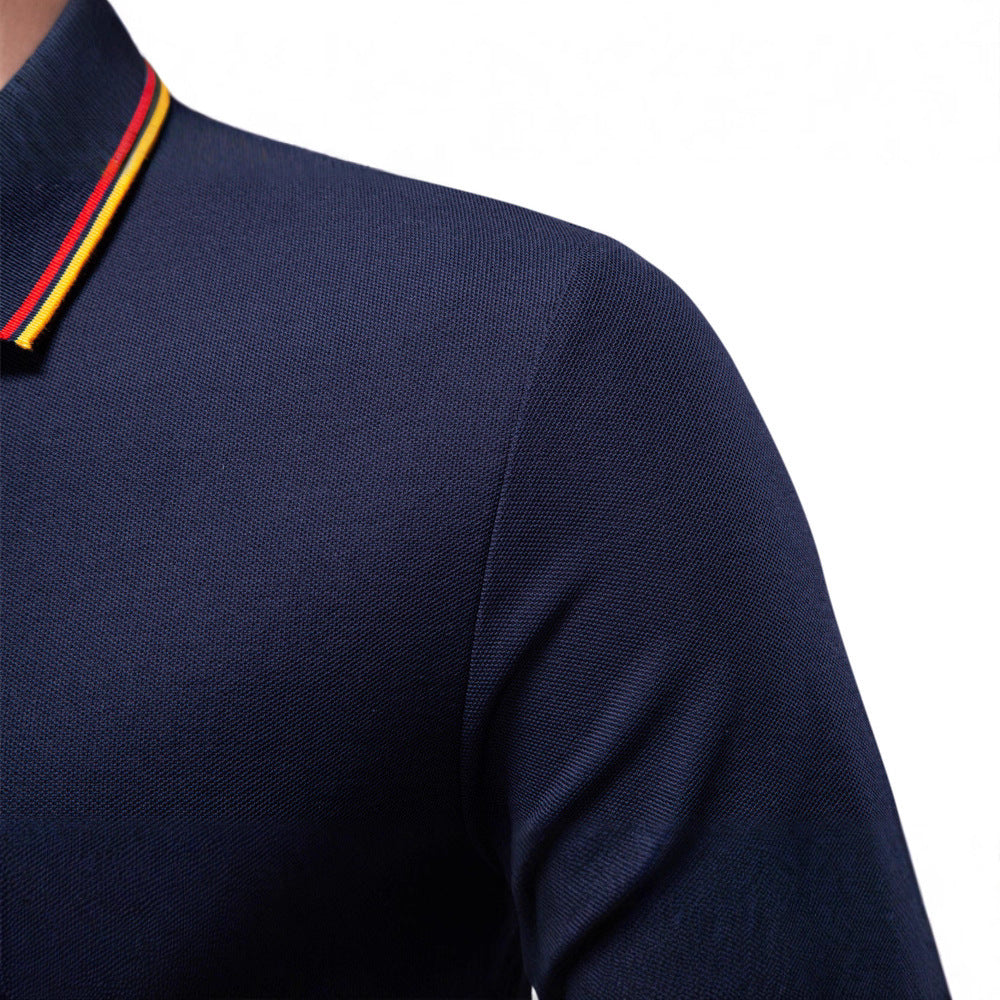Herren Langarm Poloshirt EB