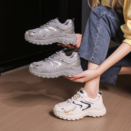 Damen sportliche Sneakers mit dämpfenden Eigenschaften und ergonomischem Design EB