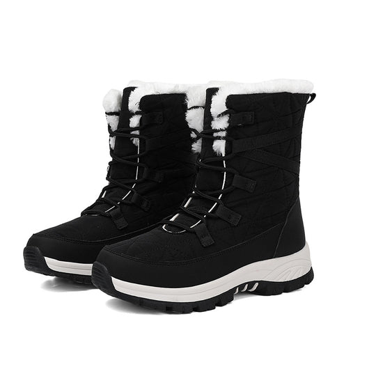 Damen Winterstiefel mit nachhaltiger Isolierung und rutschfester Sohle EB