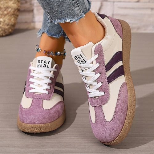 Damen Sportliche Sneakers mit ergonomischem Design und rutschfester Sohle EB
