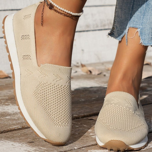 Damen Atmungsaktive Freizeitschuhe mit elastischem Obermaterial EB