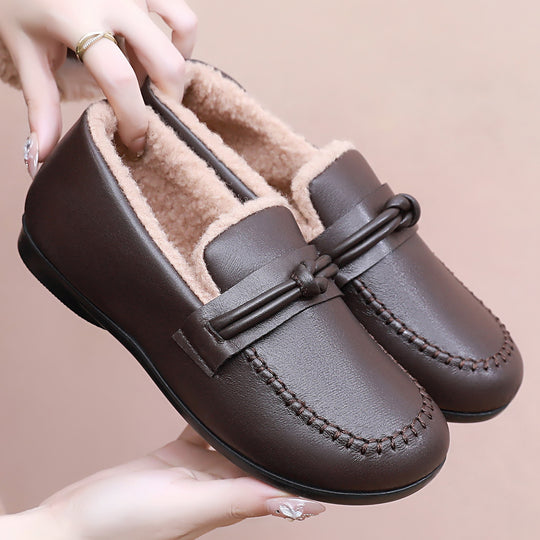 Damen Bequeme Mokassins EB