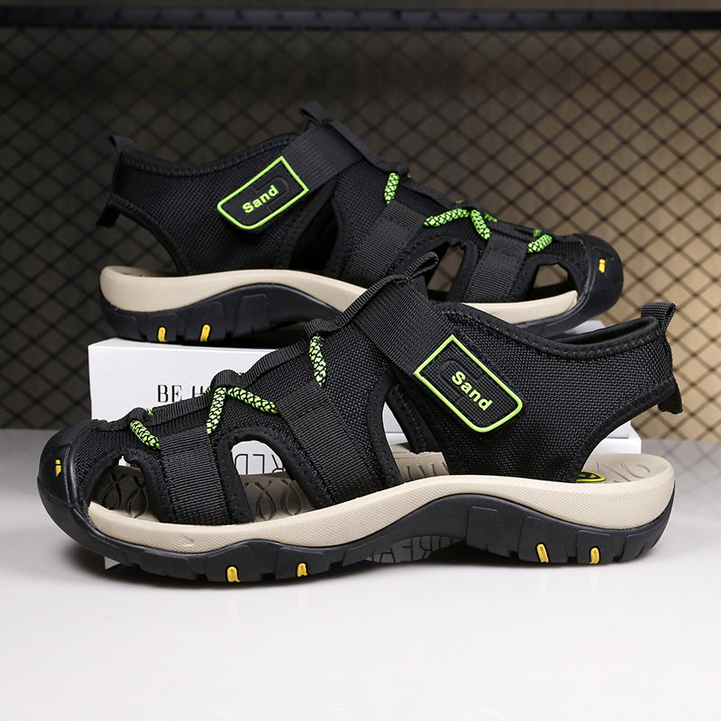 Damen Sportliche Freizeitsandalen mit rutschfester Sohle und verstellbaren Riemen EB