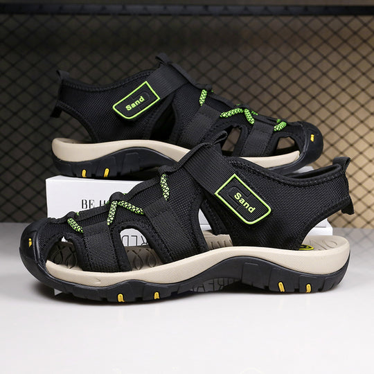 Damen Sportliche Freizeitsandalen mit rutschfester Sohle und verstellbaren Riemen EB