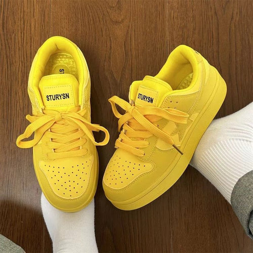 Damen Sportliche Sneakers mit atmungsaktiver Obermaterialstruktur und rutschfester Sohle EB