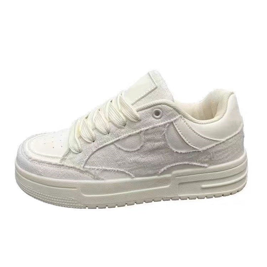 Damen Sneakers mit texturiertem Obermaterial und dämpfender Sohle EB