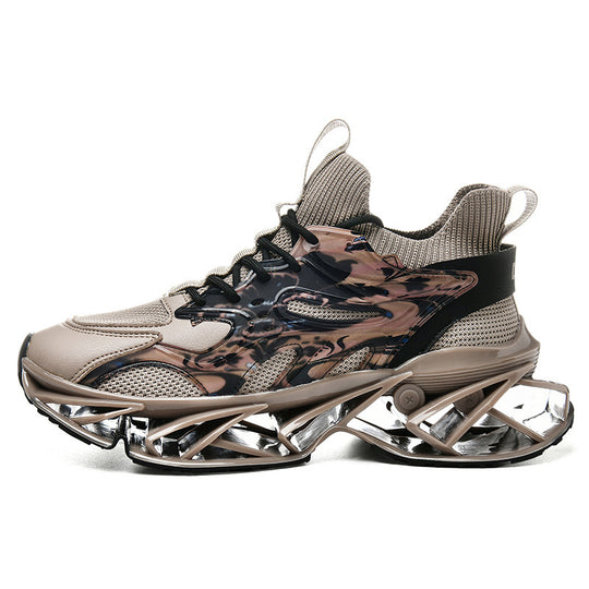 Damen Sportliche Sneakers mit innovativem Dämpfungssystem und markantem Design EB
