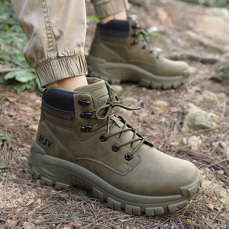 Damen robuste und wasserabweisende Wanderschuhe mit rutschfester Sohle EB