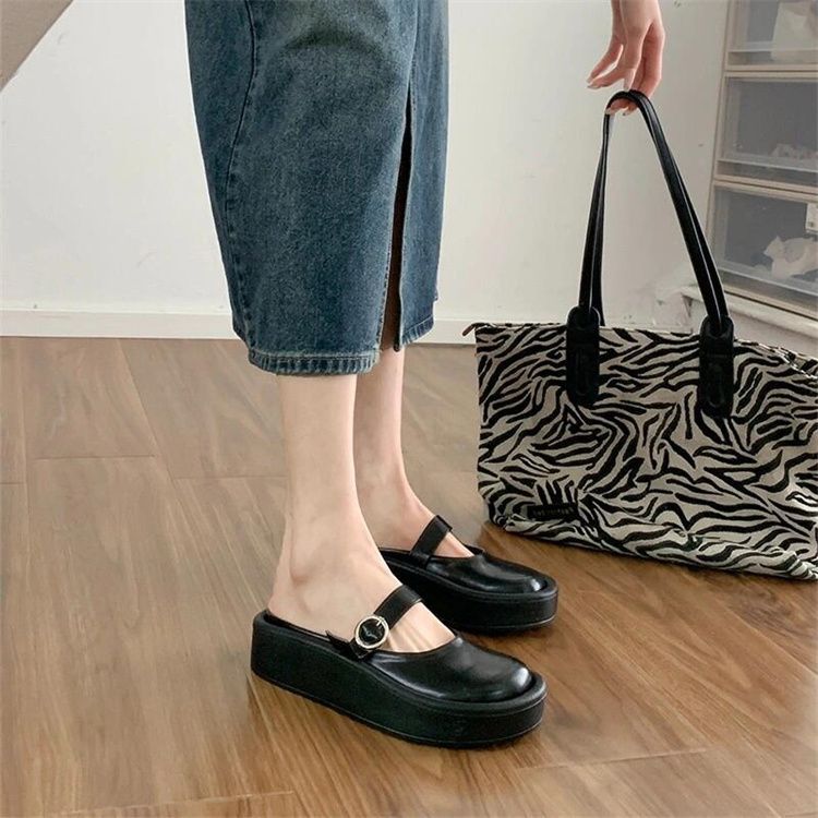 Damen Clogs mit eleganter Schnalle und bequemem Innenfutter EB