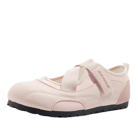 Damen Sportliche Freizeitschuhe mit elastischem Riemen und rutschfester Sohle EB
