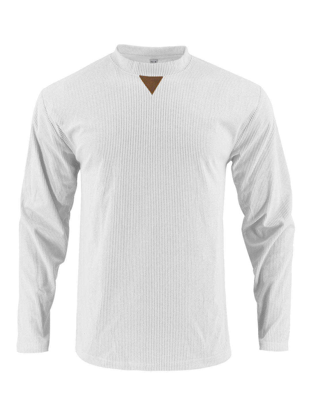 Herren Langarmshirt mit strukturiertem Rippdesign EB