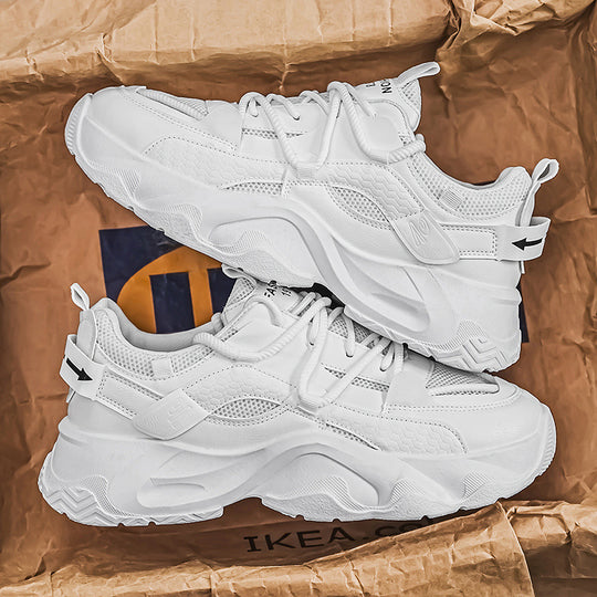 Damen Sportliche Chunky Sneakers mit robustem Design und atmungsaktiver Obermaterialstruktur EB