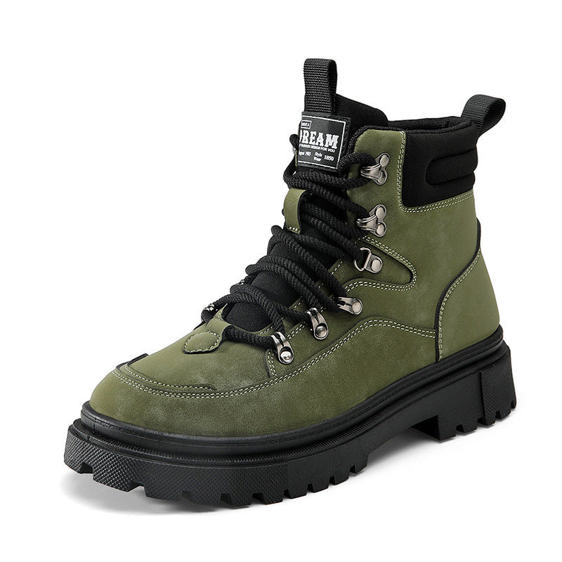 Damen robuste Winterstiefel mit rutschfester Profilsohle und atmungsaktivem Obermaterial EB