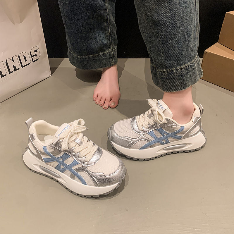 Damen Sportliche Sneakers mit modernem Design und bequemer Dämpfung EB
