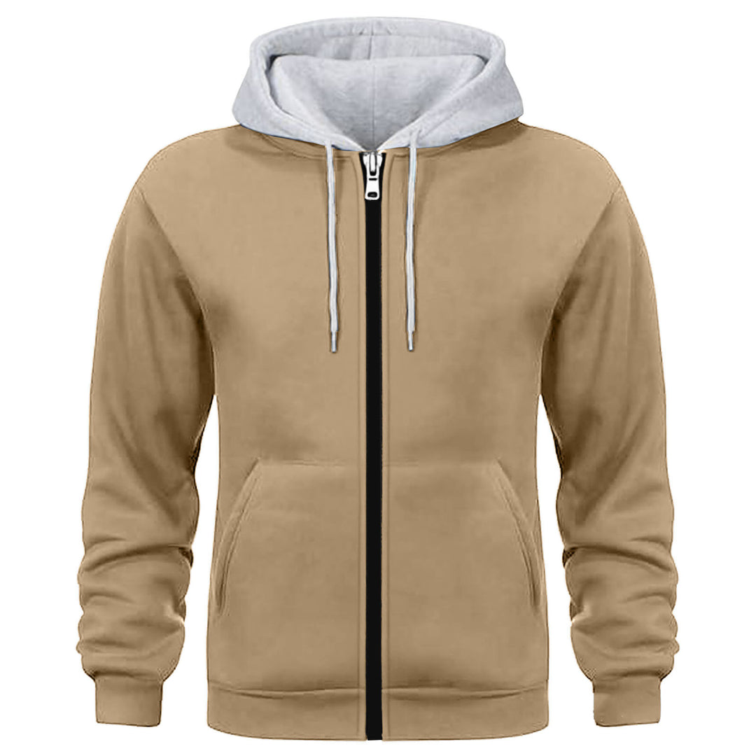 Herren Kapuzenjacke mit doppellagigem Material EB
