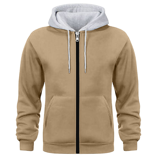 Herren Kapuzenjacke mit doppellagigem Material EB