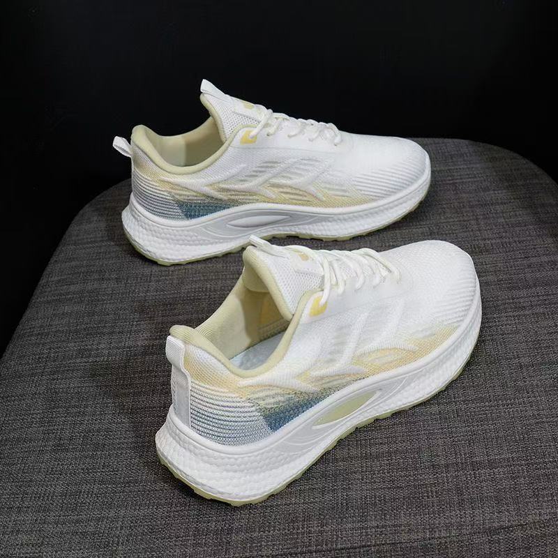 Damen Sportliche Lauf-Sneaker mit atmungsaktiver Oberflächenstruktur EB
