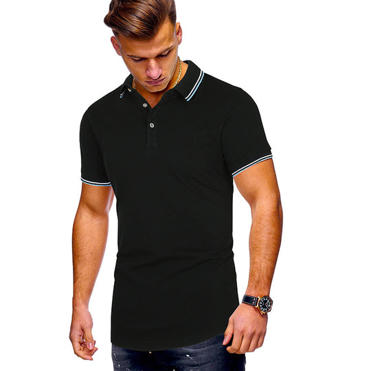 Herren Poloshirt mit modernen Akzenten EB