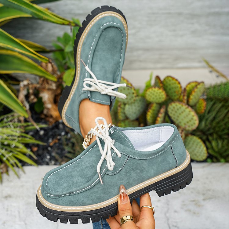 Damen Komfortable Walking-Schuhe mit stabiler Profilsohle und lässigem Design EB
