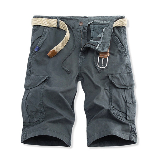 Herren vielseitige Cargo-Shorts mit verstellbarem Gürtel EB