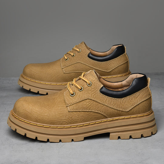 Herren Robuste Schnürschuhe mit rutschfester Gummisohle und atmungsaktivem Obermaterial EB