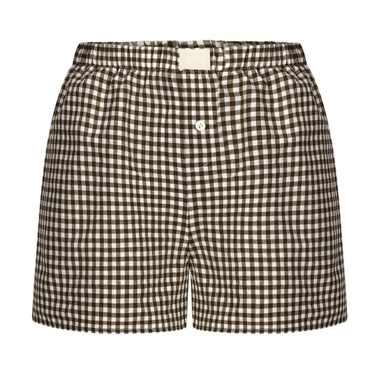 Damen lässige Karohose EB
