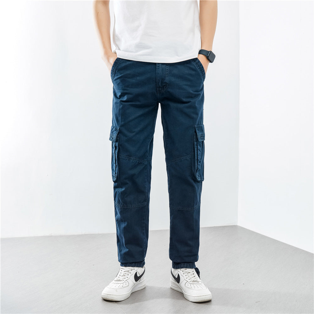 Herren Cargo-Hose mit praktischen Taschen und modernem Schnitt EB