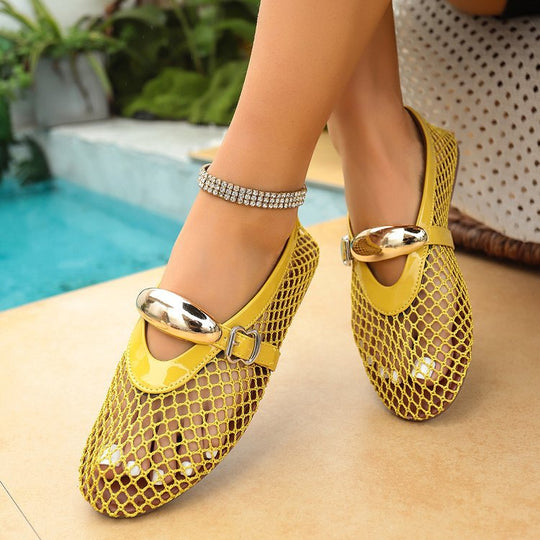Damen Bequeme und elegante Netzschuhe EB