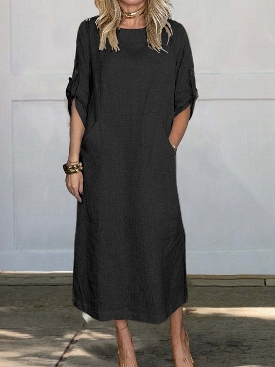 Damen Leichte Sommerkleid EB