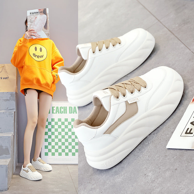 Damen Sneakers mit dämpfender Plattform und atmungsaktivem Obermaterial EB