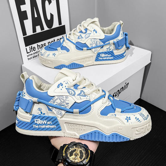 Damen Sneakers mit innovativem Design und rutschfester Profilsohle EB