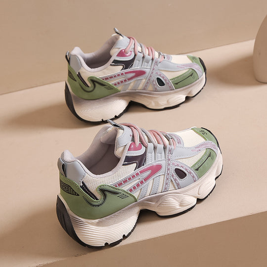 Damen Sportliche Lauf Sneakers mit dämpfender Technologie und atmungsaktivem Obermaterial EB