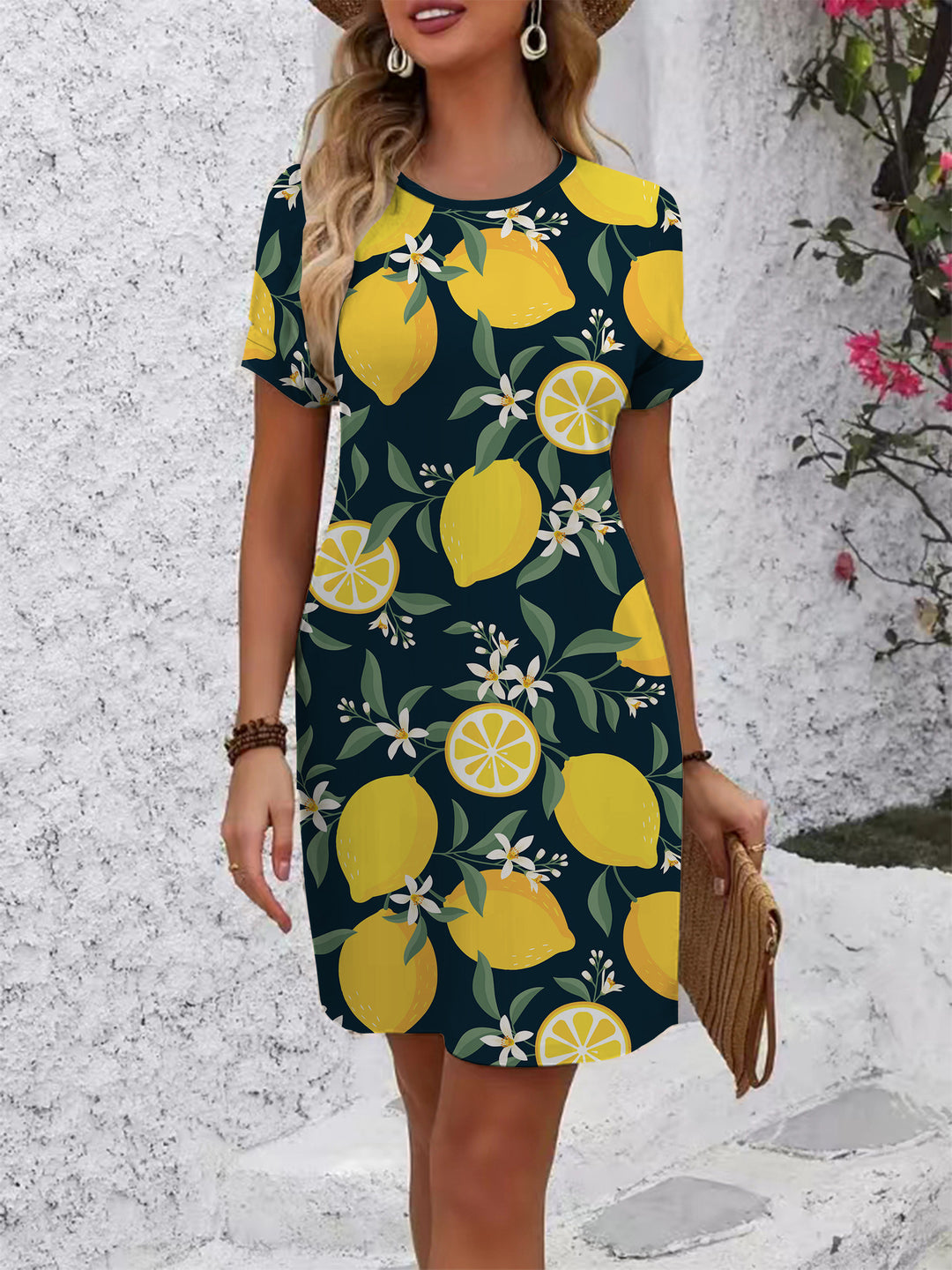 Damen Blumenkleid EB
