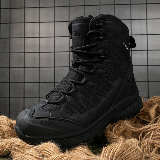Herren Multifunktionale Bergstiefel mit hohem Knöchelschutz und wasserdichter Membran EB
