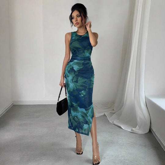 Damen Körperbetontes Kleid EB