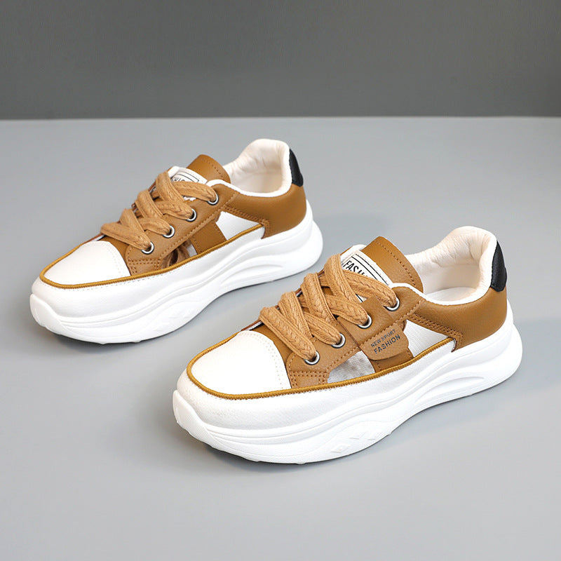 Damen Sportliche Sneakers mit dämpfendem Sohlenprofil und modischem Design EB