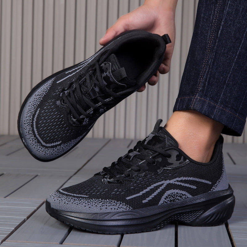 Damen Sportliche Laufschuhe mit atmungsaktiver Mesh-Oberfläche und flexibler Dämpfung EB