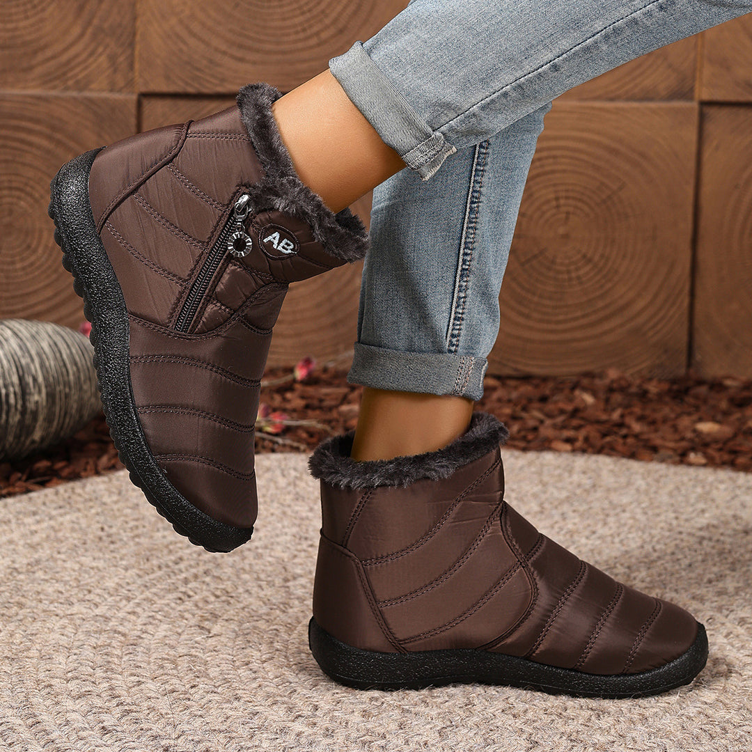 Damen Winterboots mit innerer Isolation und wasserabweisendem Obermaterial EB