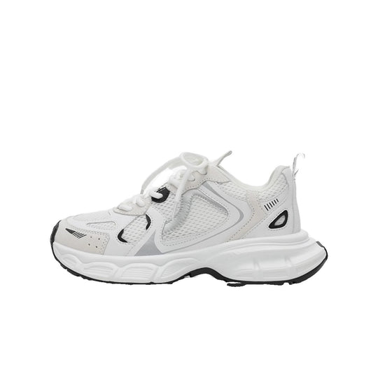 Damen Sportliche Laufschuhe mit atmungsaktiver Mesh-Oberfläche und dämpfender Sohle EB
