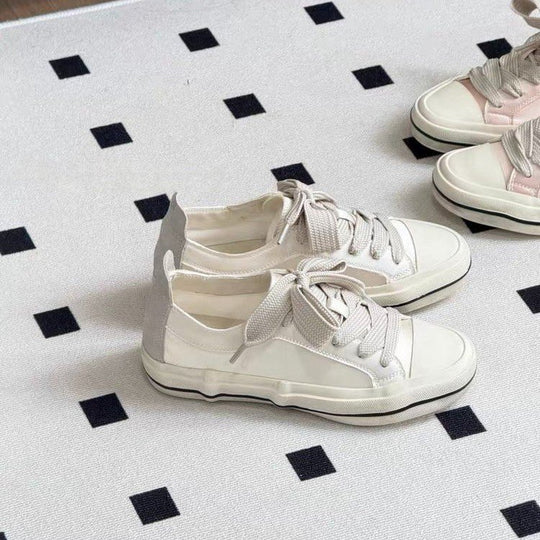 Damen modische Sneaker mit atmungsaktiven Mesheinsätzen und rutschfester Sohle EB