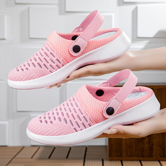 Damen Atmungsaktive Freizeitschuhe mit elastischem Riemen EB